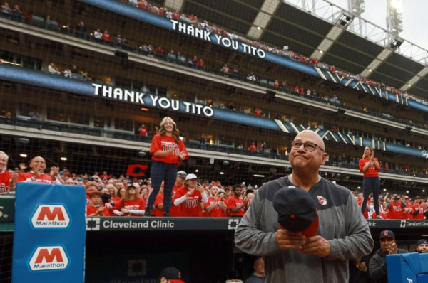 Manager Terry Francona thankful, touched by Guardians sendoff