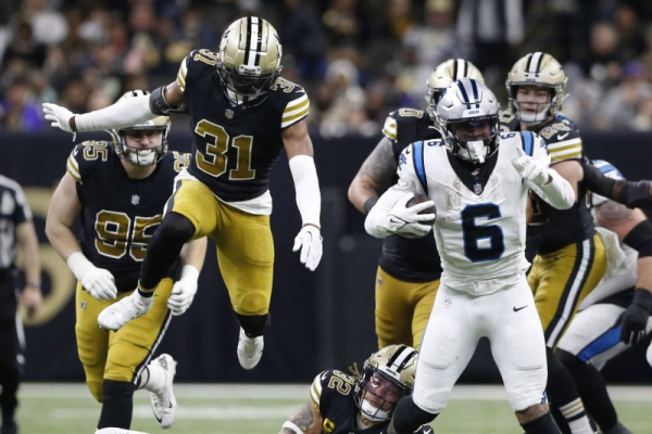 Carolina Panthers release running back Miles Sanders