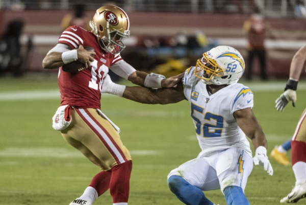 Los Angeles Chargers to re-sign linebacker Khalil Mack Los Angeles Chargers to re-sign linebacker Khalil Mack