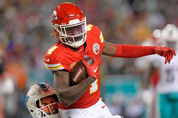 Chiefs' Rashee Rice accepts 6-game ban for role in high-speed crash