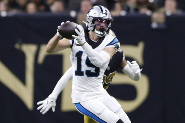 Minn. Vikings trade for Carolina Panthers wide receiver Adam Thielen