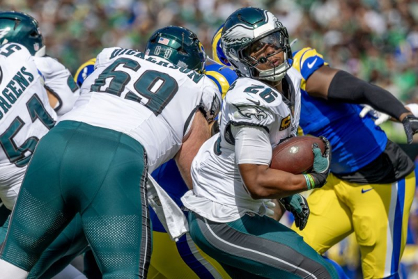 Taylor, Barkley lead Week 4 fantasy football running back rankings