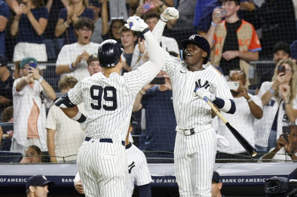 Yankees clinch on walk-off; Guardians tie Tigers atop AL Central