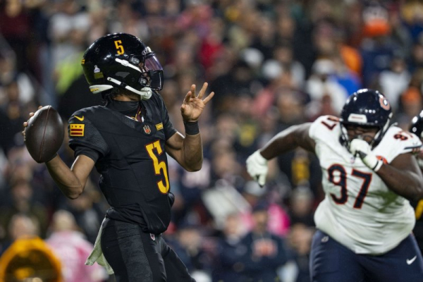 Commanders quarterback Jayden Daniels ruled out against Chiefs Commanders quarterback Jayden Daniels ruled out against Chiefs