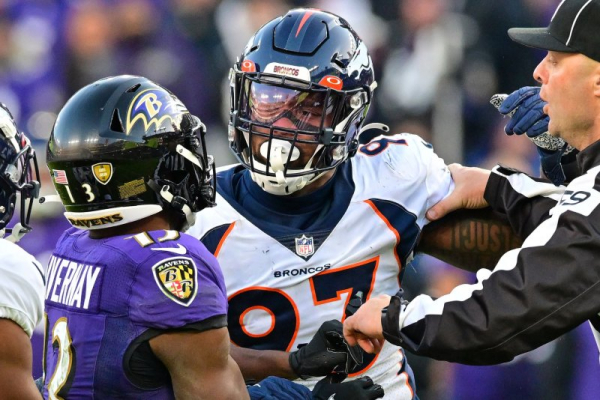 Ravens trade for Titans edge rusher Dre'Mont Jones Ravens trade for Titans edge rusher Dre'Mont Jones