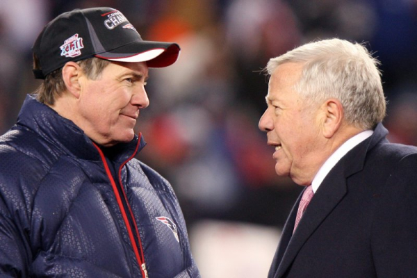 Robert Kraft, Bill Belichick among five Hall of Fame finalists