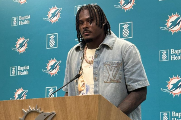 Grateful Malik Willis 'piece of puzzle' for revamped Dolphins QB room