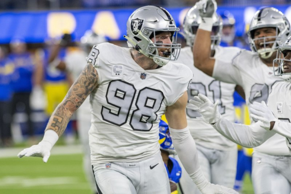 Maxx Crosby says he's back with Raiders after failed trade to Ravens Maxx Crosby says he's back with Raiders after failed trade to Ravens